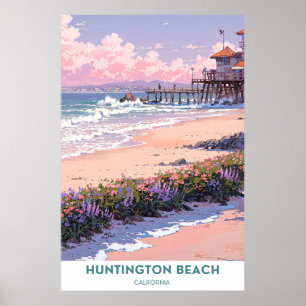 Vacker California Beach Poster