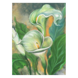 Vacker Calla Lily Flower - Migned Art Teckning