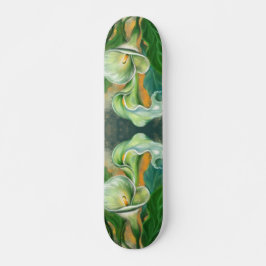 Vacker Calla Lily Flower Skateboard
