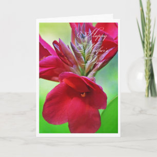 Vacker Cana Lily-blomma Morsdags-kort Tack Kort