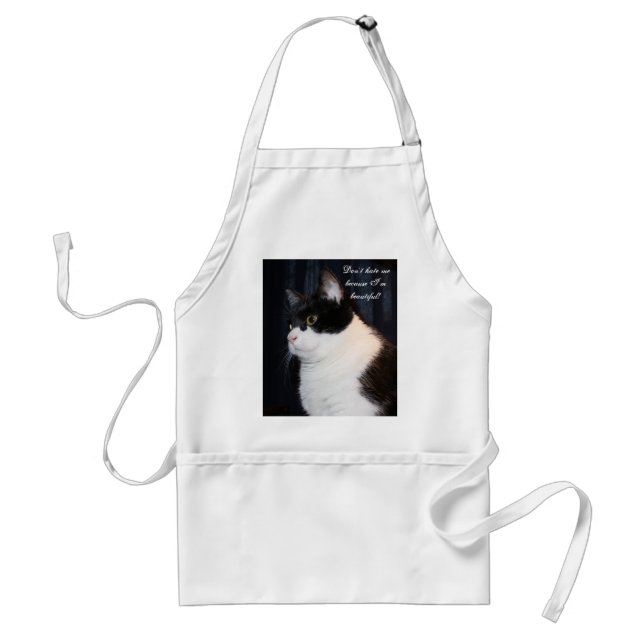 Vacker Cat Apron Förkläde (Framsidan)