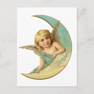 Vacker Cherub Angel Vykort