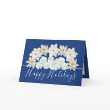 Vacker Chic Blommig Bukett Vit Blomma Högtid