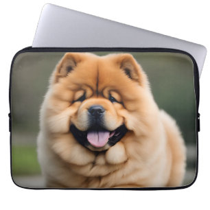 Vacker Chow Chow Laptop Fodral