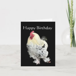 Vacker Cockerel Kort