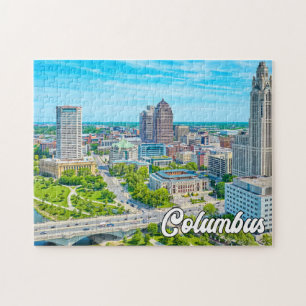 Vacker Columbus, Ohio, Stater, Förenade kungariket Pussel