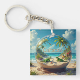 Vacker curacao strand glob