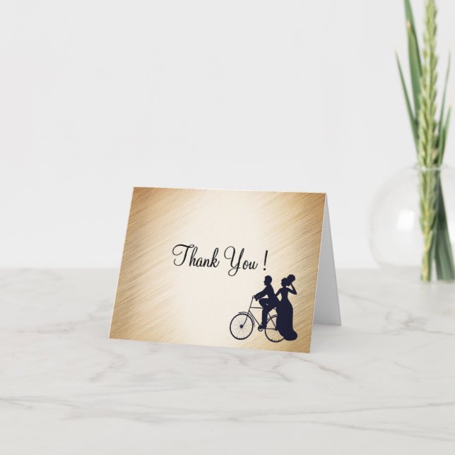 Vacker cykel tack tom insida kort (Framsida)