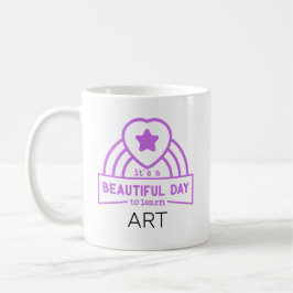 Vacker Dag Att Lära ART Läraren Kaffemugg