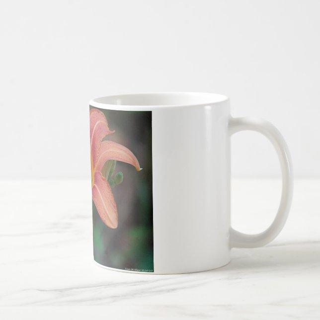 Vacker Daglilje Kläder och presenter Kaffemugg (Höger)