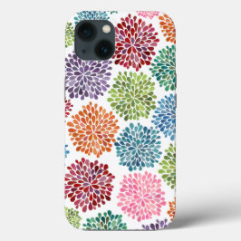 Vacker Dahlia Flowers Apple Iphone case Mate