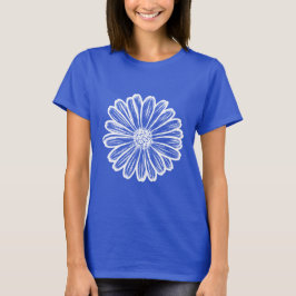 Vacker Daisy Flower, rasterbild T Shirt
