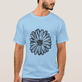 Vacker Daisy Flower, rasterbild T Shirt