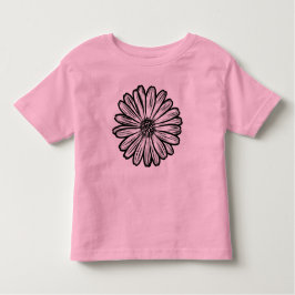 Vacker Daisy Flower, rasterbild T Shirt