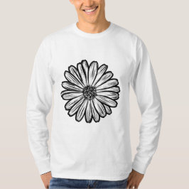 Vacker Daisy Flower, rasterbild T Shirt