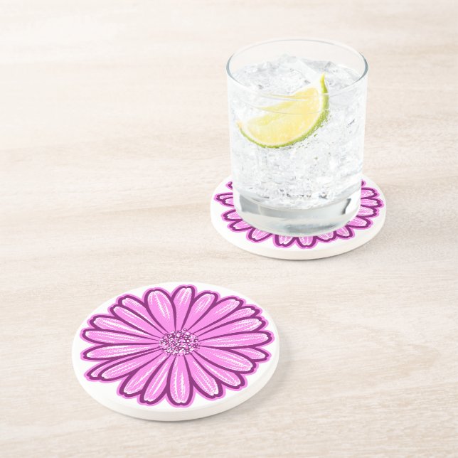 Vacker Daisy Flower, rasterbild Underlägg (Sidan)