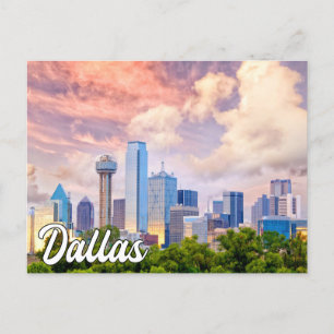Vacker, Dallas, Texas, USA Vykort