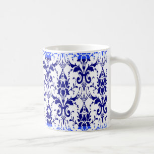 Vacker Damask Kaffemugg