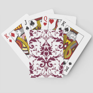 Vacker Damask Kortlek