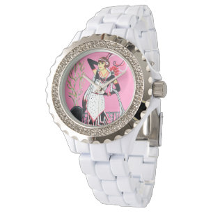Vacker damklocka armbandsur