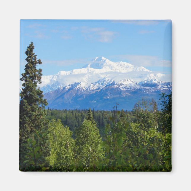 Vacker Denali Magnet (Framsidan)