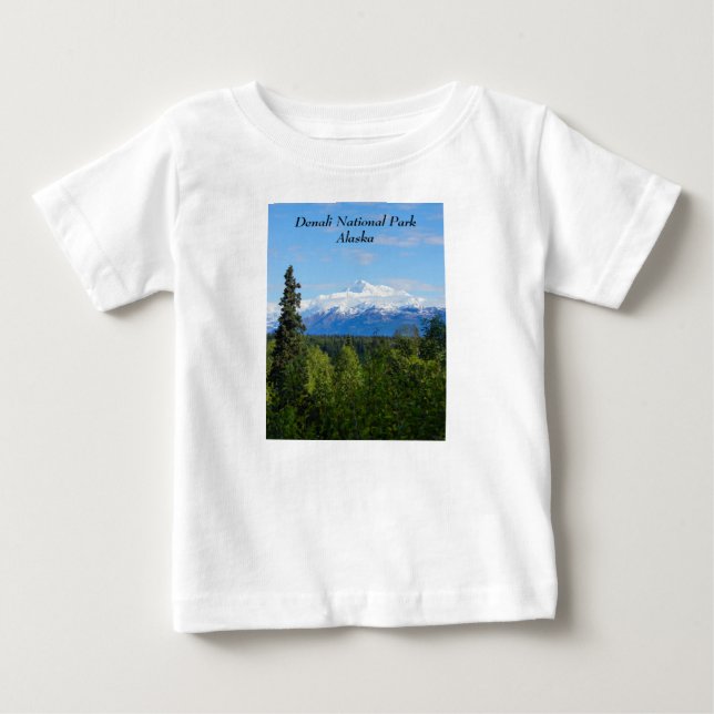 Vacker Denali T Shirt (Framsida)