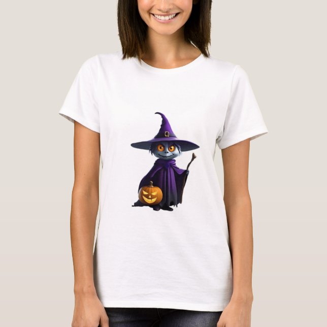 Vacker design: Halloween-tröja magi T Shirt (Framsida)