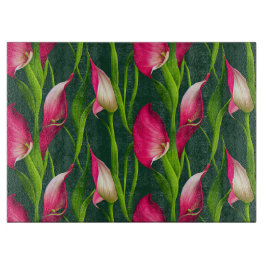 Vacker djärv rosa & grön Calla Lilly blommor