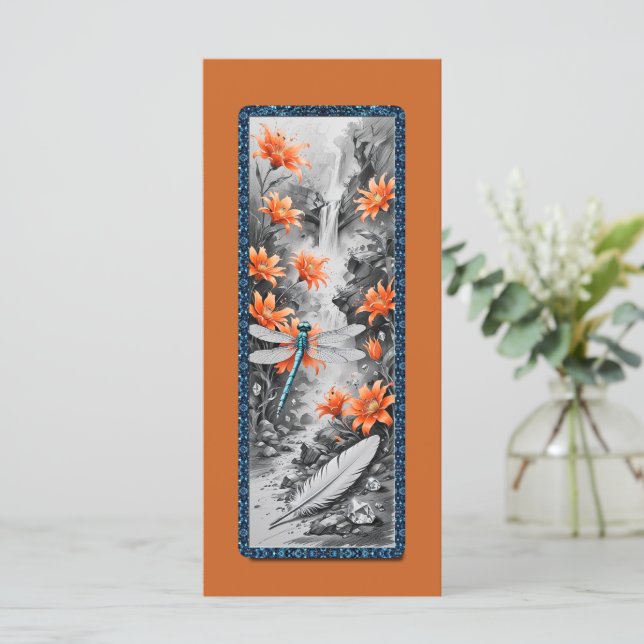 Vacker Dragonfly (Stående Fram)