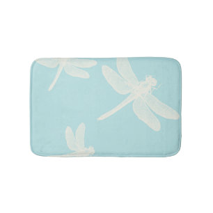 Vacker Dragonfly Blue Mönster Badrumsmatta