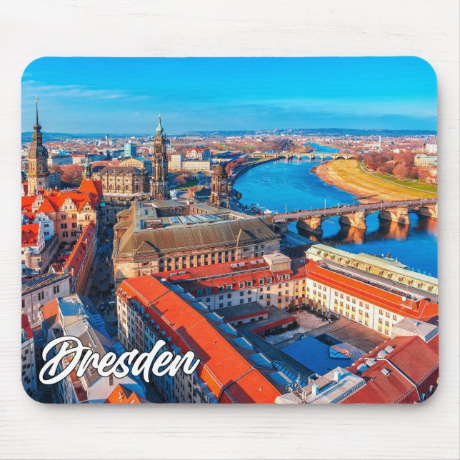 Vacker Dresden, Tyskland Musmatta (Framsidan)