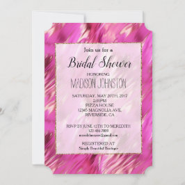 Vacker dröm rosa inbjudningar