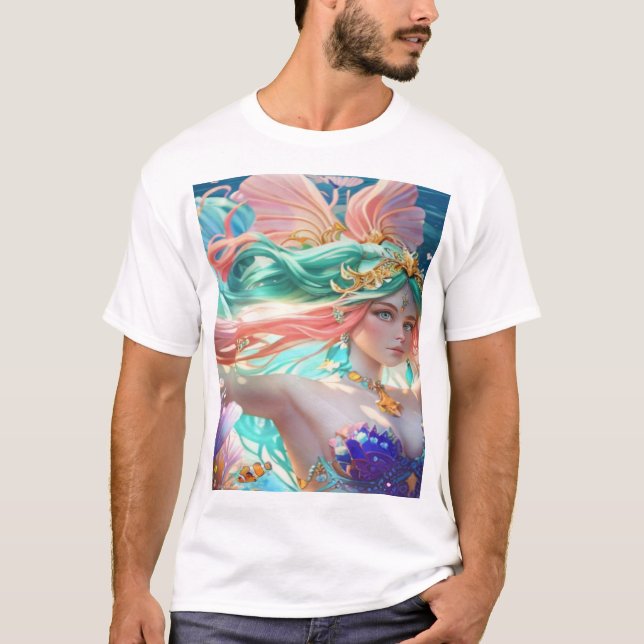 Vacker Drottning  T Shirt (Framsida)