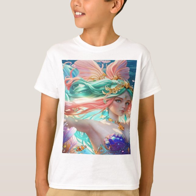 Vacker drottning  t shirt (Framsida)