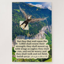Vacker Eagle Scripture Isaiah 40:31