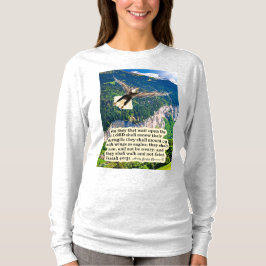 Vacker Eagle Scripture Isaiah 40:31 T Shirt