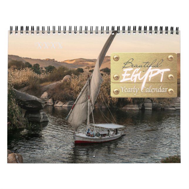 Vacker Egypten Afrika Kalender (Omslag)