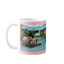 Vacker Elephant Scripture Luke 6:31