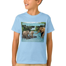 Vacker Elephant Scripture Luke 6:31