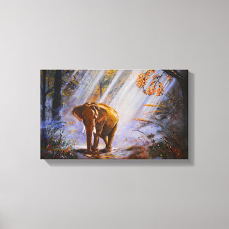 Vacker Elephant | Zazzle_Growshop Canvastryck
