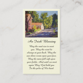 Vacker Elsah Community Street Scene Visitkort