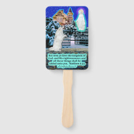 Vacker Eskie och Angel Scripture Matthew 6:33