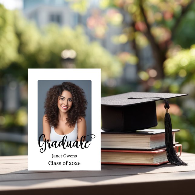 Vacker examensinbjudan  inbjudningar (Beautiful graduation invitation)