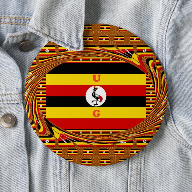 Vacker fantastisk Hakuna Matata Loely Uganda Colo Knapp (In Situ)