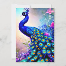 Vacker Fantasy Peacock