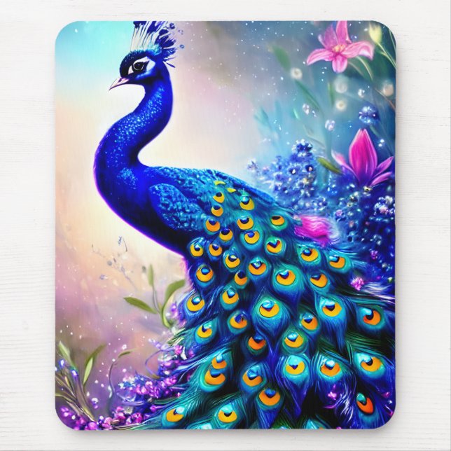 Vacker Fantasy Peacock Musmatta (Framsidan)