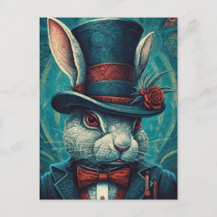 Vacker Fantasy Rabbit Vykort