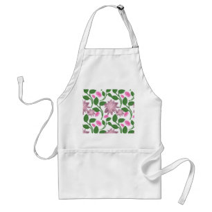 Vacker Färgrik blommig mönster Förkläde