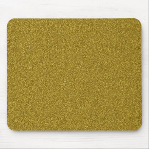 Vacker, fasansfull gult guld glitter musmatta