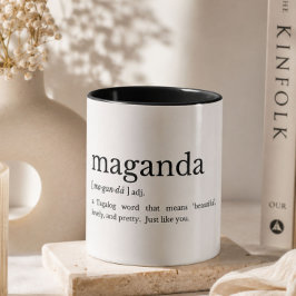 Vacker filippinsk mugg filippinsk present Filippin